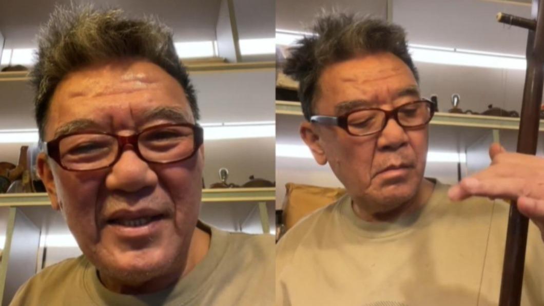 李立群回台後,時常上抖音與粉絲聊天。(圖/翻攝自李立群抖音、微博)