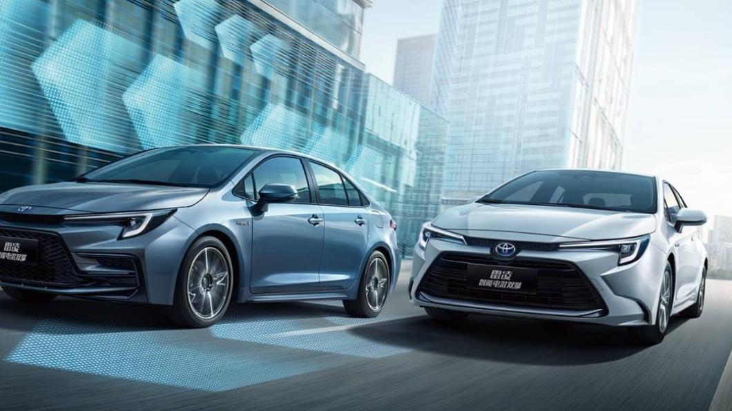 中國市場限定的Toyota Levin雷凌,小改款後除了輕量化之外,還能供應更多電量給馬達。(圖/翻攝自Toyota中國官網)