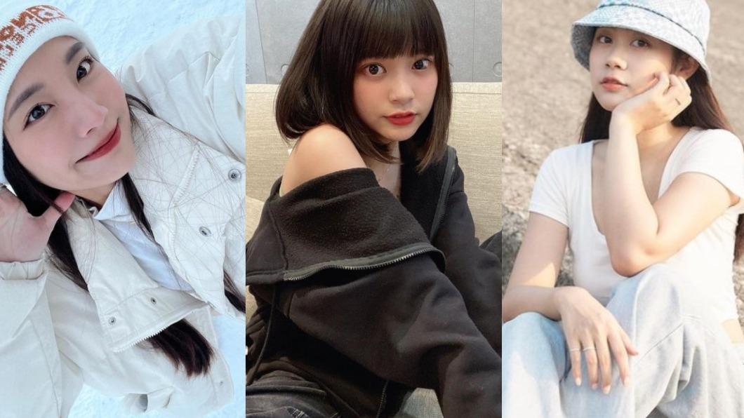 賤葆也透露了三妹各自的去向。(合成圖/翻攝自品子、晨晨、松鼠 IG)