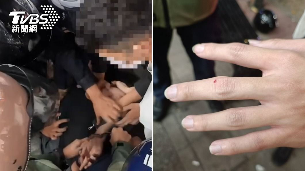 作勢打男童還賞路人巴掌!醉漢扯警密錄器 超慘下場曝