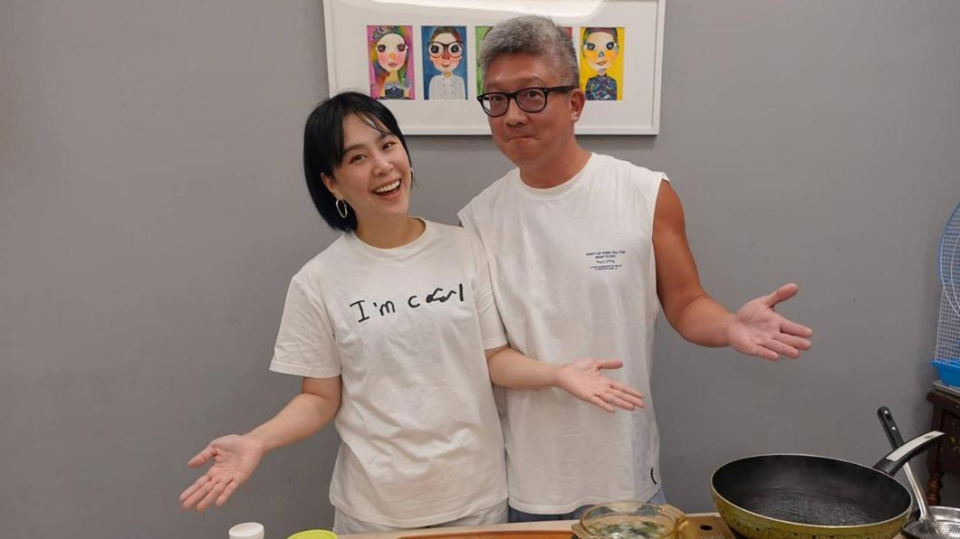 老公一句話點醒黃小柔。(圖/翻攝自黃小柔臉書)
