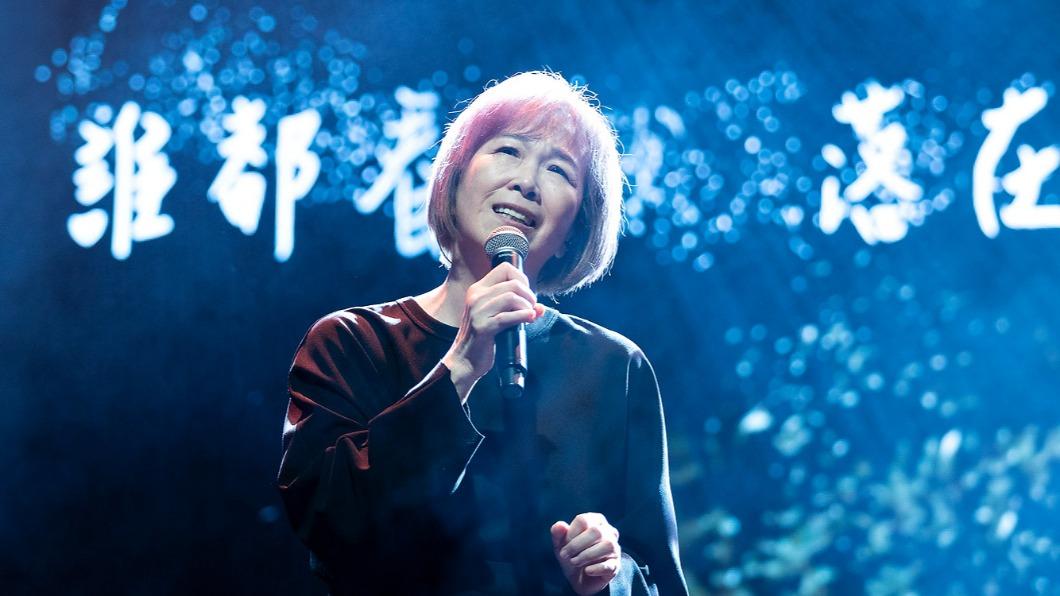 遺孀熊美玲致詞令人鼻酸。(圖/海蝶音樂提供)