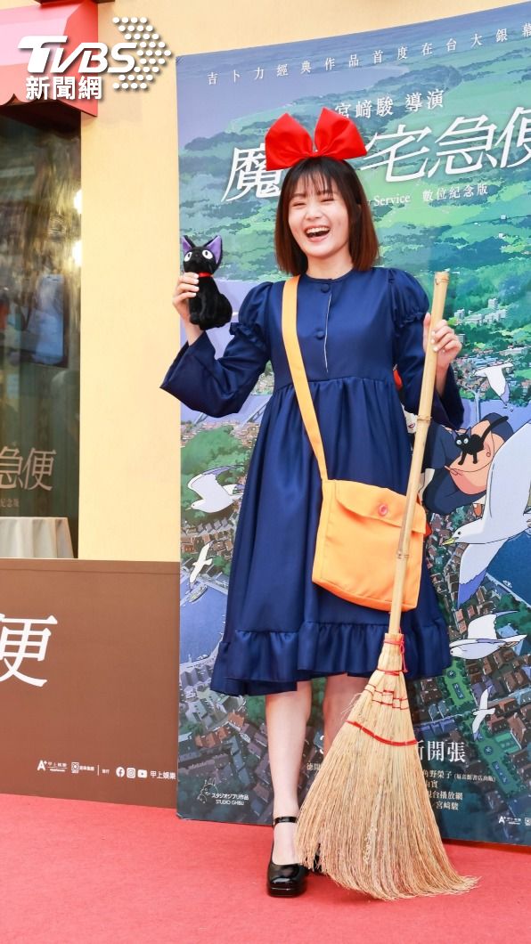楊小黎今cosplay魔女琪琪。（圖／趙世平攝）