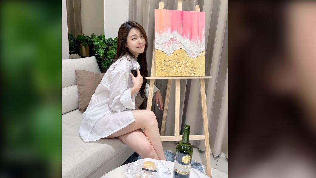 白家綺曬出自己的成品。(圖/翻攝自白家綺臉書)