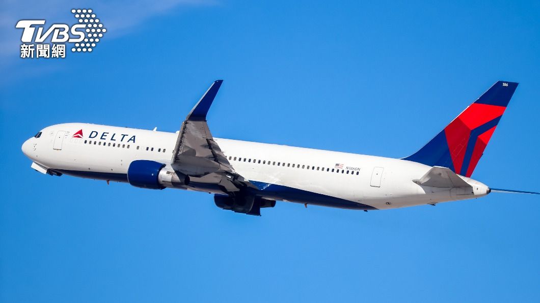 達美航空(Delta Airlines)編號1714班機上的旅客行程被迫延誤。(示意圖/shutterstock 達志影像)