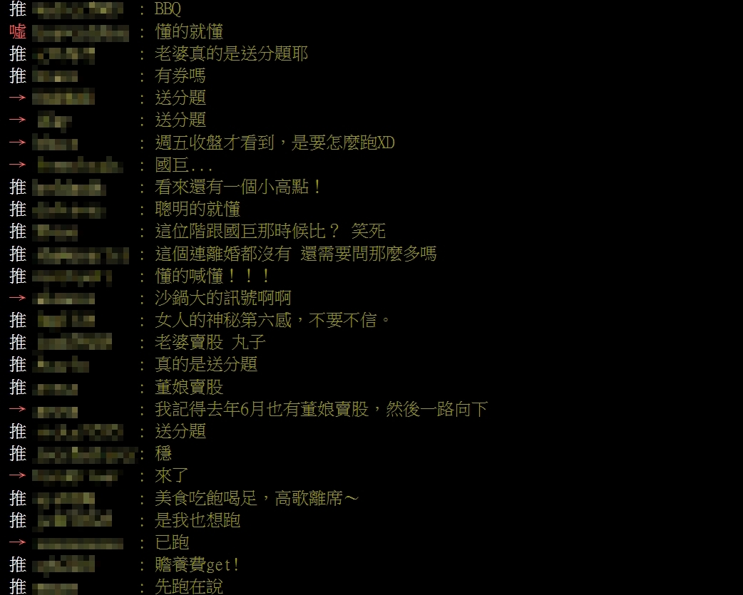「85度C」母公司美食-KY董娘賣股，掀起投資人熱議。（圖／翻攝自PTT「Stock板」）