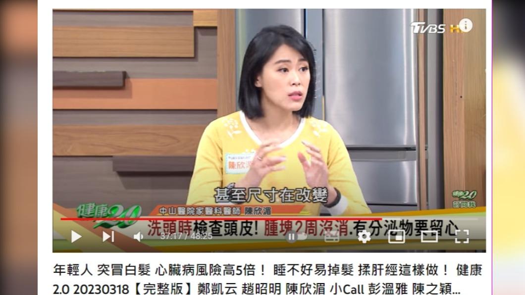 頭頂長痘且符合3狀況要小心了!(圖/翻攝自健康2.0 YouTube)