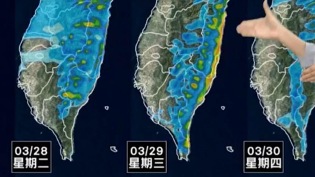 本週南部地區降雨訊號仍舊偏少,提醒民眾節約用水。(圖/翻攝自臉書 天氣風險 WeatherRisk)
