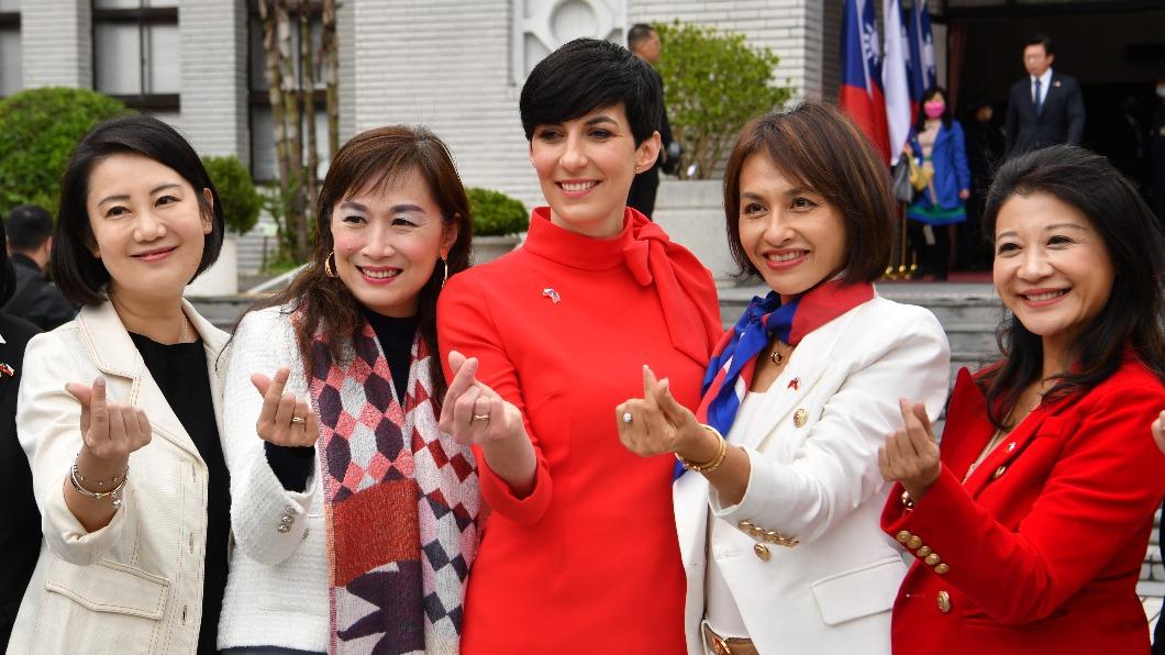捷克眾議院議長艾達莫娃(Markéta Pekarová Adamová)。(圖/胡瑞麒攝)