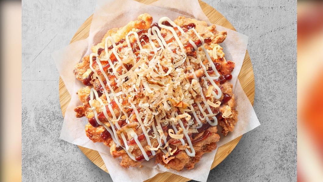 期間限定副食「大阪燒唐揚雞」。（圖／業者提供）