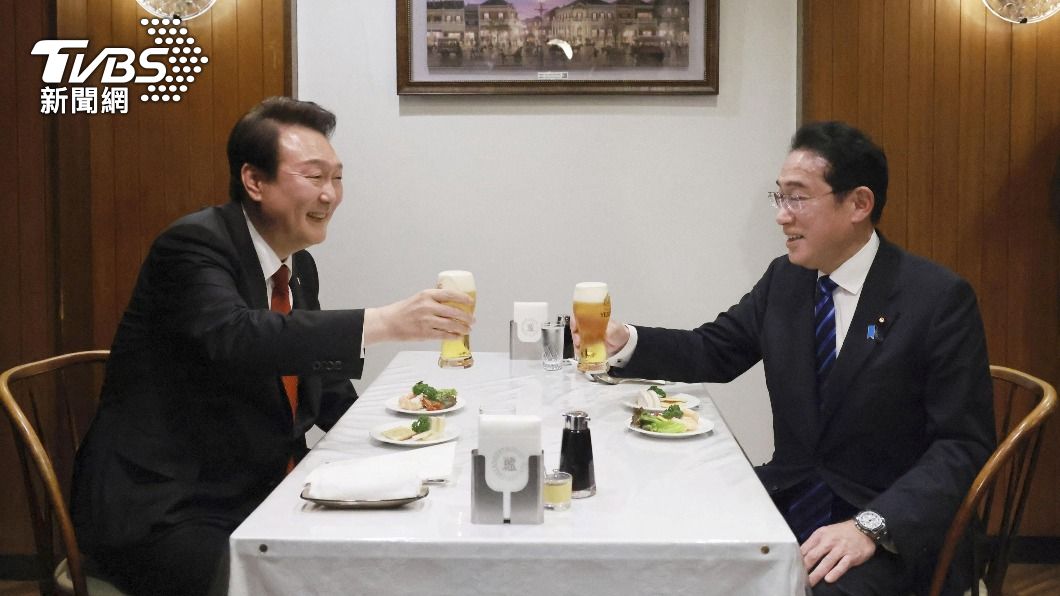 尹錫悅16日出訪日本,也是他就任總統以來首次訪日。(圖/達志影像美聯社)