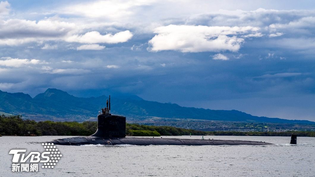 美軍現役維吉尼亞級核潛艦「密蘇里號」。(圖/達志影像美聯社)
