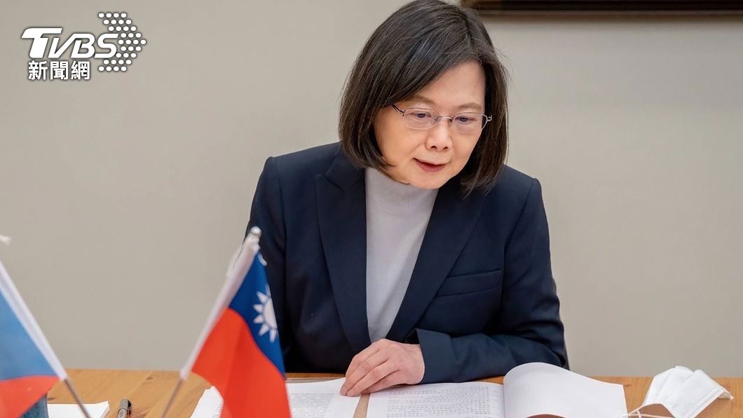 蔡英文今天中午將正式啟程。（圖／達志影像美聯社）