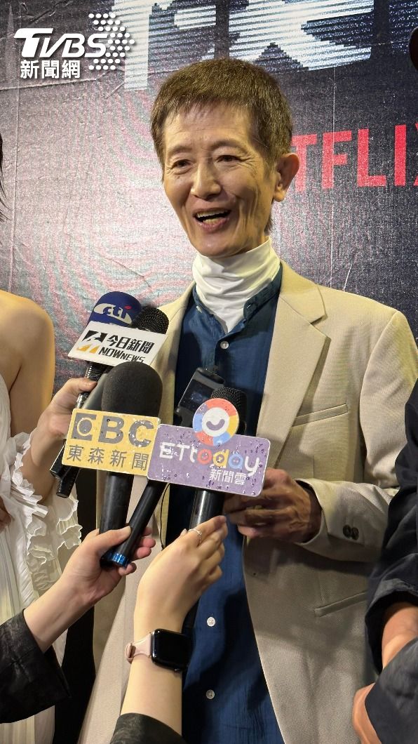 阿西(右圖)回應乾兒子楊子儀風波。(圖/陳郁文攝)
