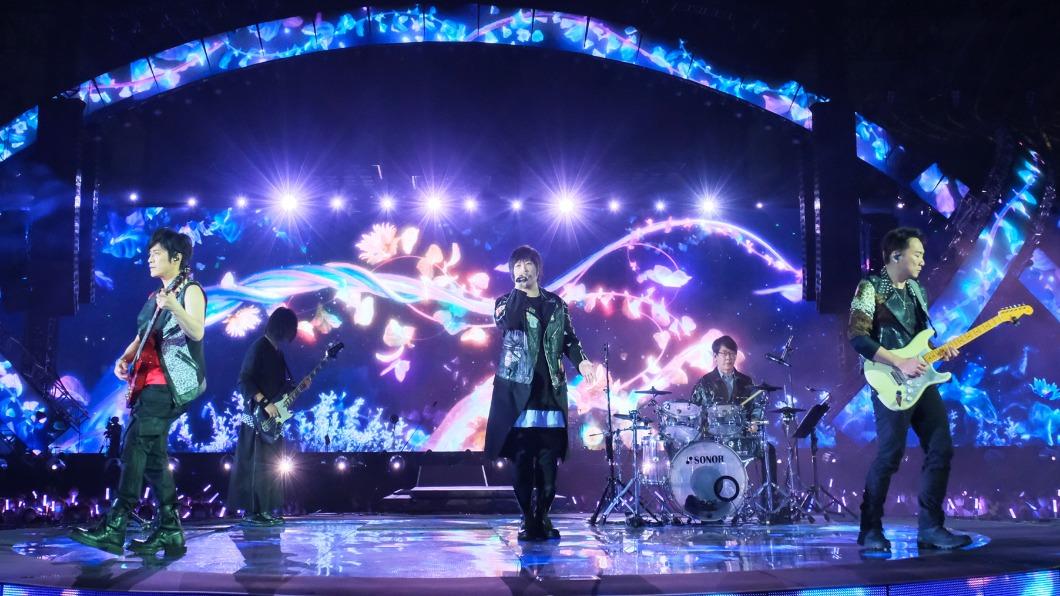 五月天今晚在高雄世運主場館慶祝成軍26週年。（圖／相信音樂提供）