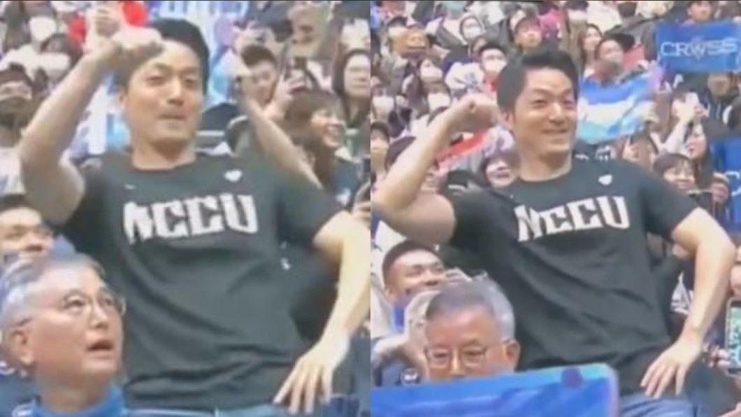 蔣萬安大跳騎馬舞。（圖／翻攝自YT）