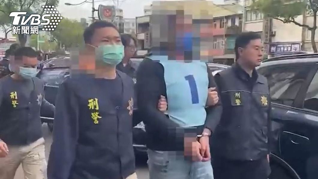 陳姓副分會長已遭法院裁定羈押禁見。(圖/TVBS)
