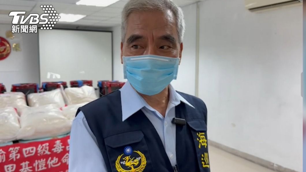 海巡署偵防分署副分署長劉峻雄。(圖/TVBS)