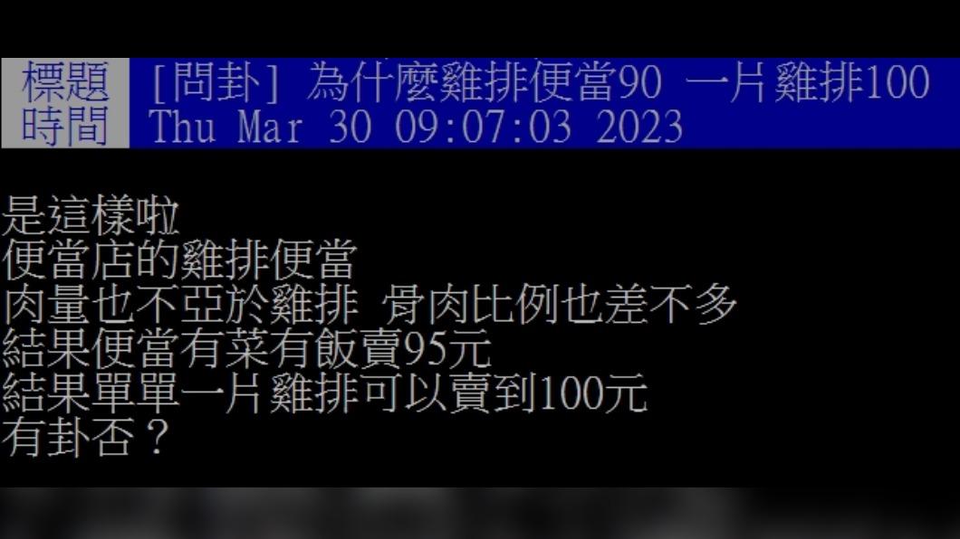 原PO發文。（圖／翻攝自PTT）