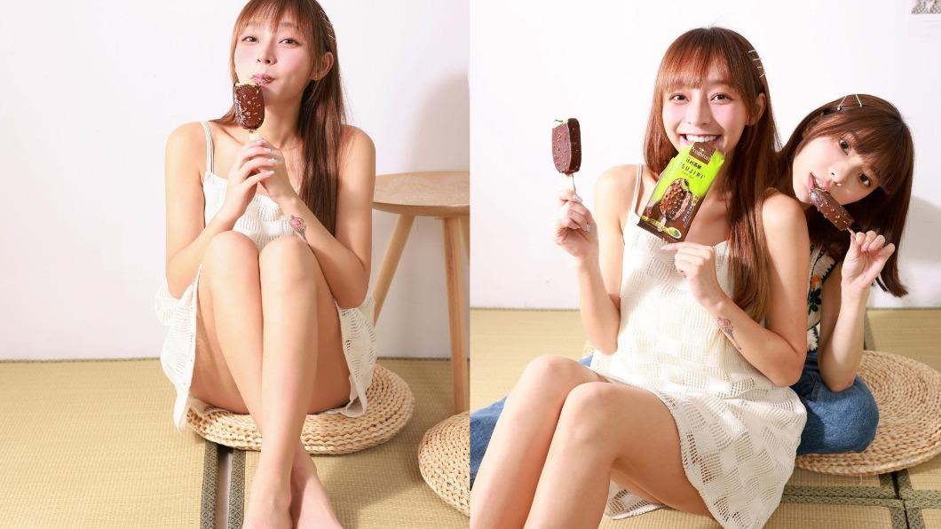 林襄曬出吃冰照，結果意外讓網友們歪樓。（圖／翻攝自林襄IG）