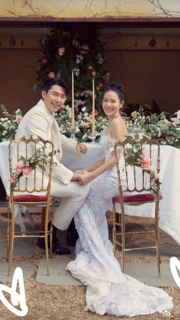 孫藝真喜曬新婚紗照。(圖/翻攝自孫藝真IG)