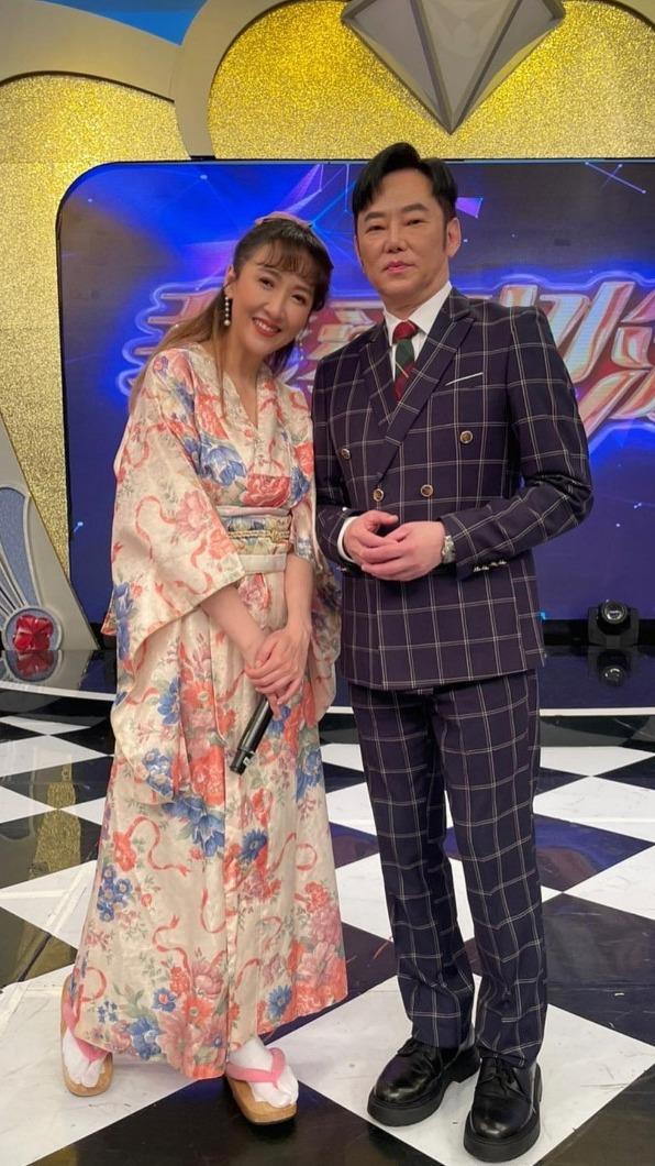 夫妻倆很少在節目上同框。（圖／翻攝自Julie臉書）