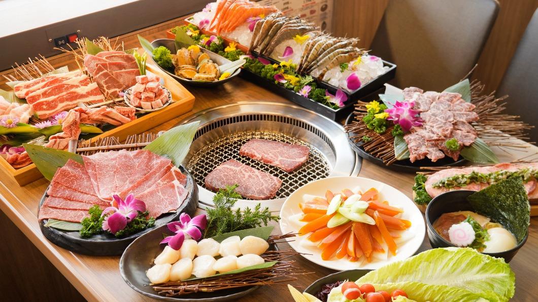 夯下去新潮和牛燒肉全桌可享「雲林北港烏魚子吃到飽」。(圖/馬辣集團提供)