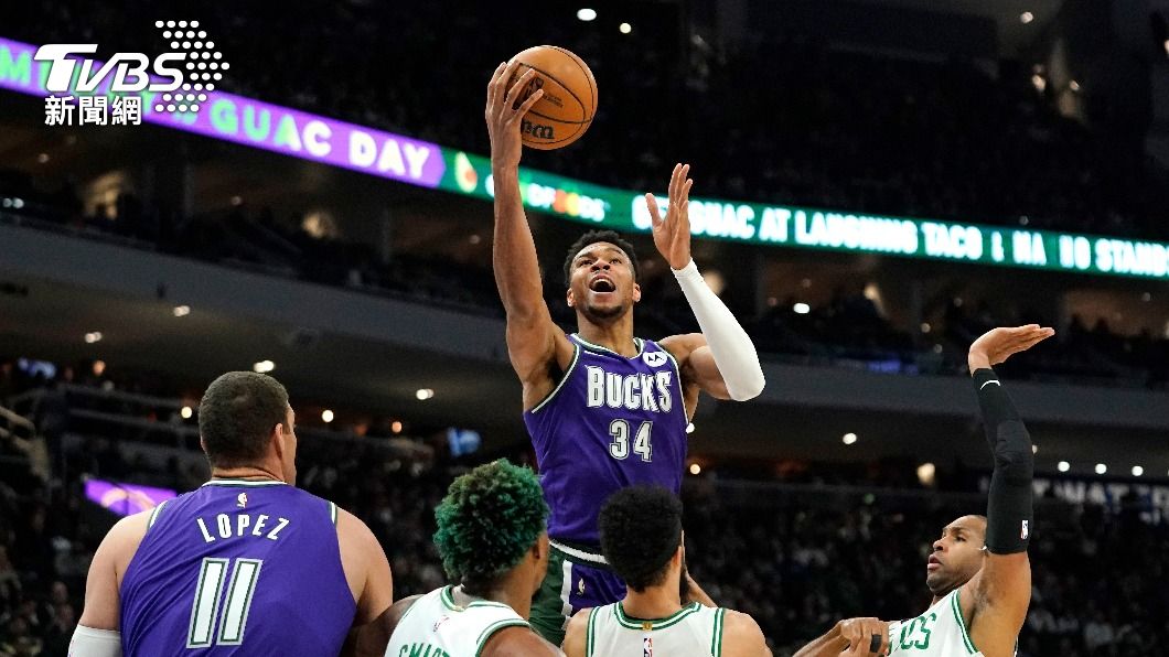 NBA/綠衫軍41分血洗公鹿 字母哥哥還被驅逐出場