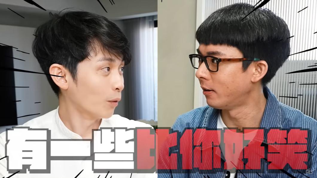 阿滴坦言機器人寫出來的段子，有些比博恩的好笑。（圖／翻攝自阿滴英文YT頻道）