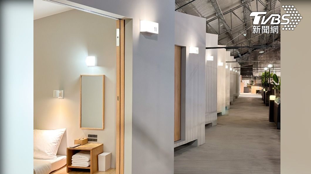 棧貳沐居KW2 HOSTEL房間錯落像積木