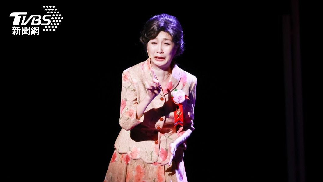 黃嘉千彩排時淚崩。(圖/趙世平攝)