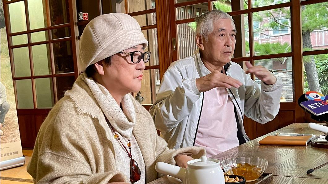 柯一正、陳秋燕受訪。(圖/海鵬提供)