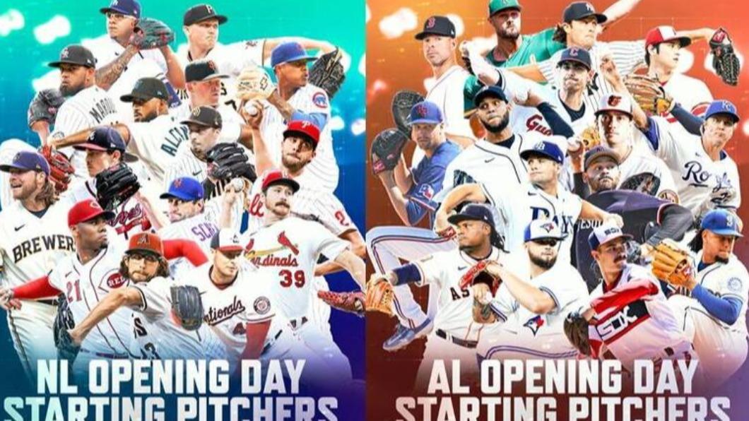 睽違55年,大聯盟所有球隊開季首場比賽於同一天舉行。(圖/翻攝自MLB推特)