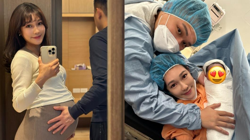 美女主播張若妤生了! 女兒不退房「吃全餐」:用盡全力換妳一聲哭啼