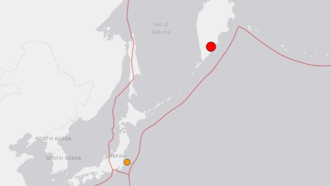 快訊/距離北海道不遠! 俄羅斯堪察加半島6.5地震