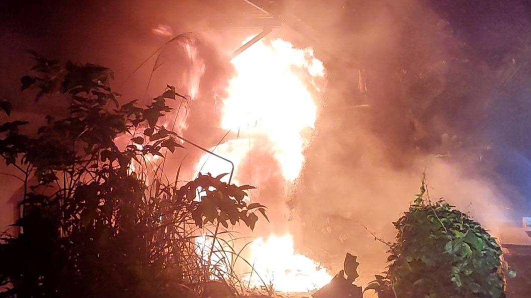 基隆平房暗夜大火 一人死亡