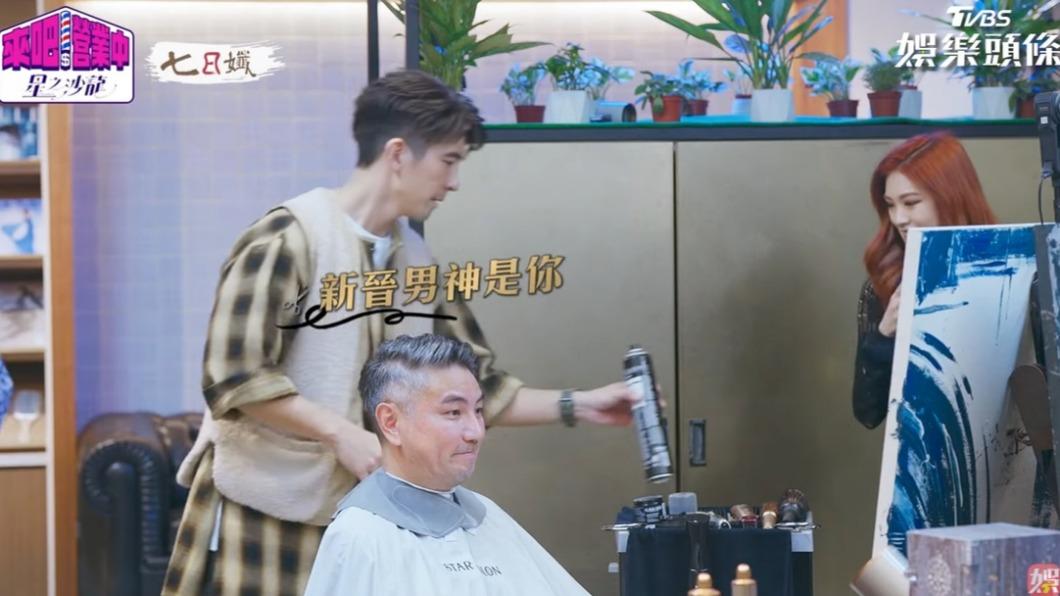 詹仁雄很滿意成果。（圖／翻攝自《來吧！營業中2》）