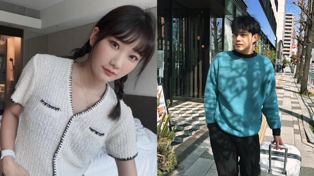 愛莉莎莎新歡遭控施爆。(圖/翻攝自愛莉莎莎、呂杰陽 FB)