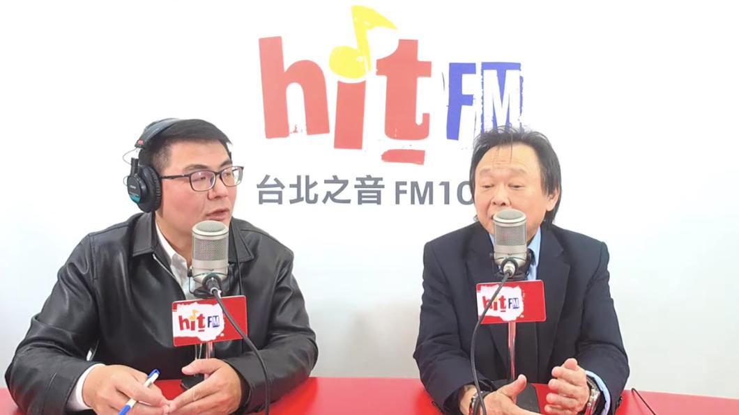 王世堅今(5)日在Hit FM「嗆新聞」節目專訪。(圖/「嗆新聞」youtube頻道)