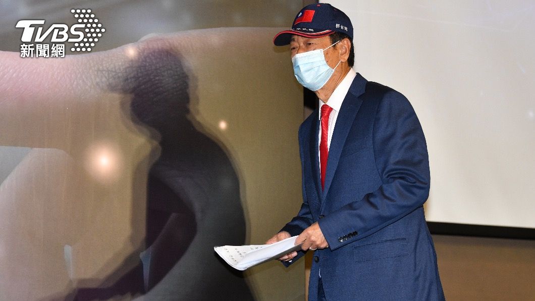 爭國民黨總統提名!郭台銘:若民調侯友宜勝「會全力支持他」