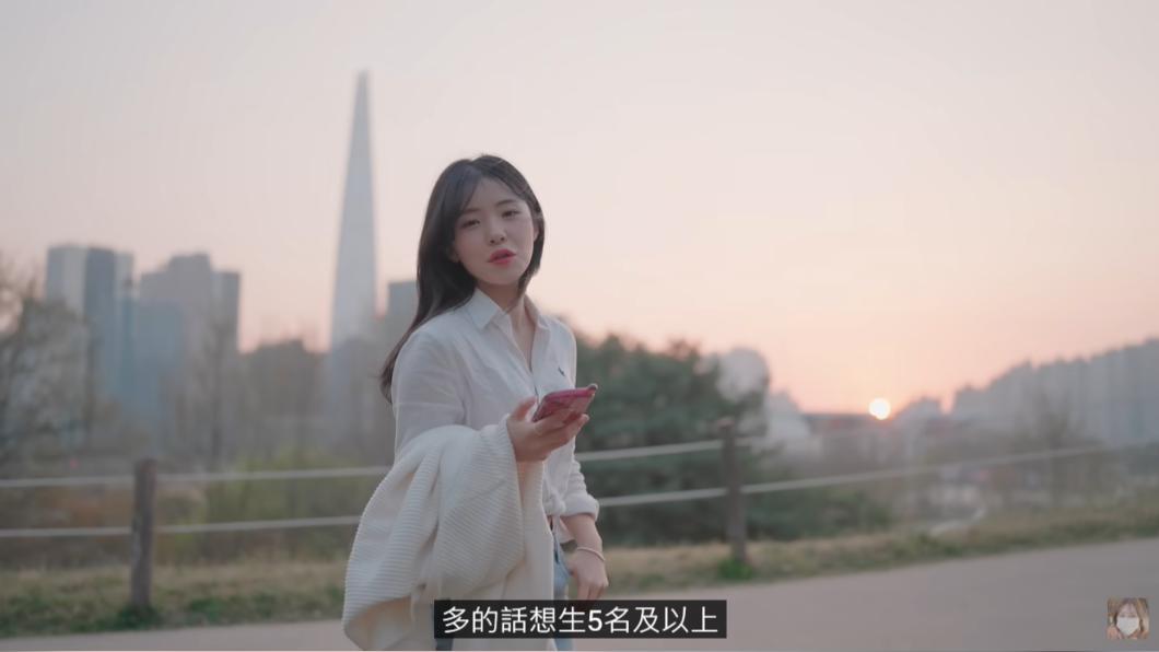 李多慧表結婚後想生3個小孩，多的話想生5個或以上。（圖／翻攝自이다혜YT頻道）