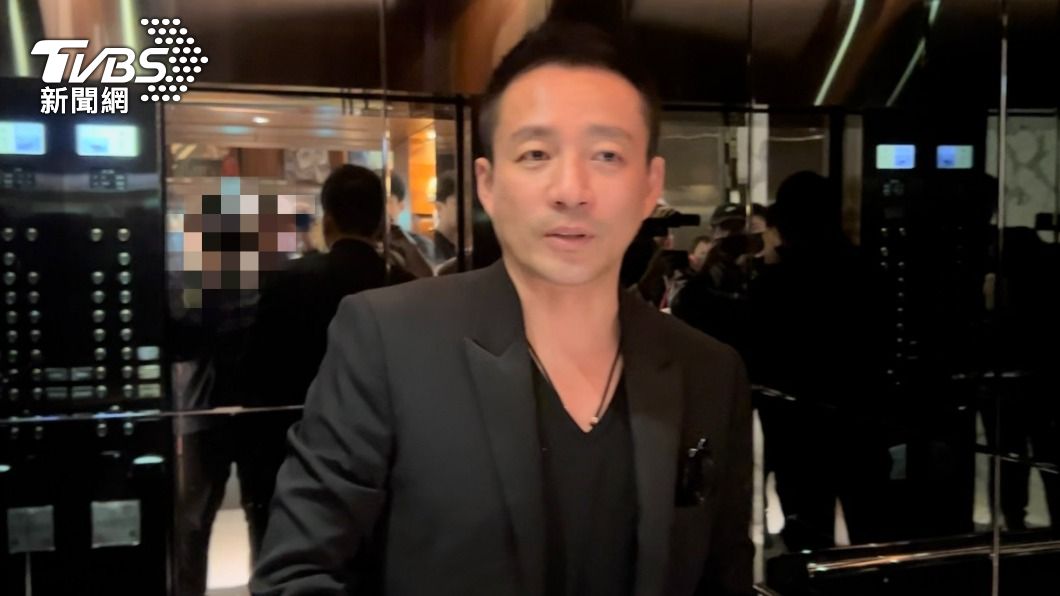 汪小菲日前現身S Hotel 回應媒體的提問。（圖／TVBS資料照）
