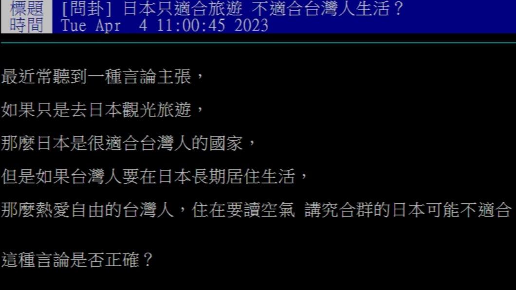 原PO發文。(圖/翻攝自PTT)