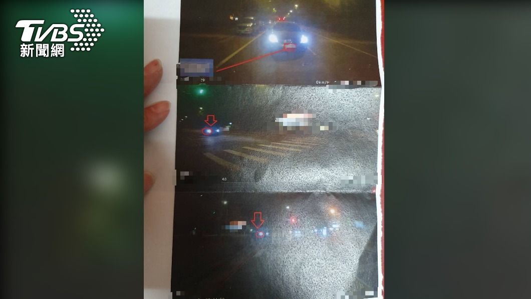 不只後車會檢舉未打方向燈 小心前車也會拍後車檢舉違規/翻攝當事人罰單