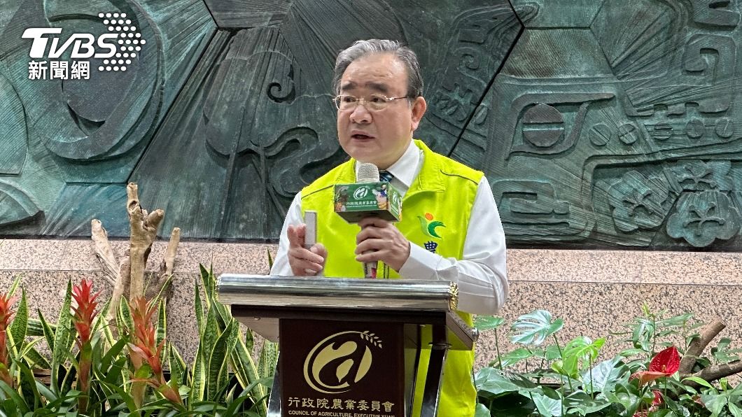 農糧署長胡忠一。(圖/呂欣芷攝)