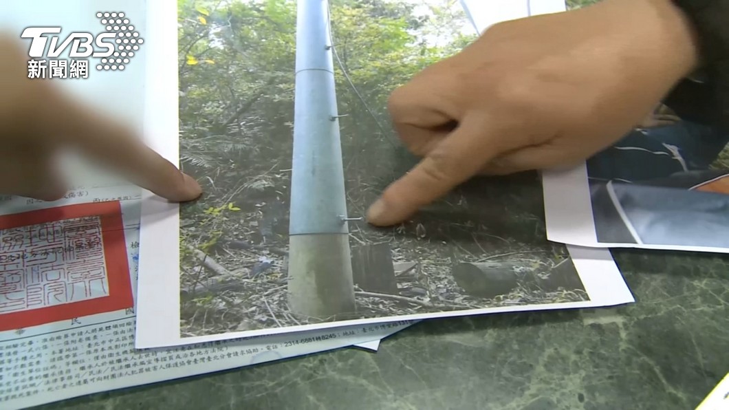 羅男2015年1月遭台電掉落電纜線電擊死亡。（圖／TVBS）