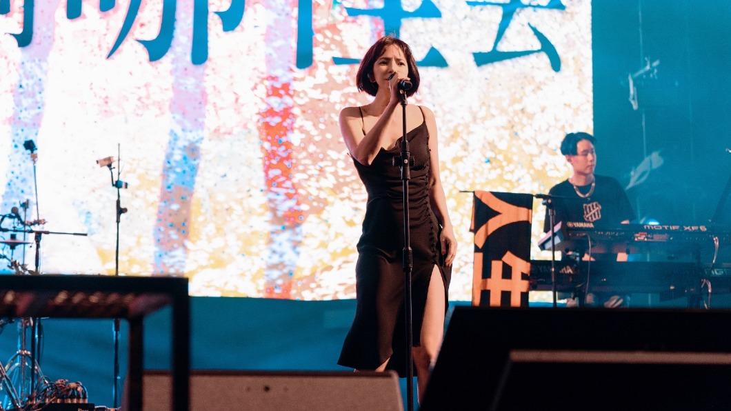李心潔首次登上大港開唱。（圖／滾石唱片提供）