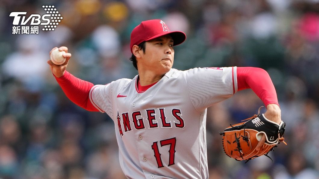 二刀流大谷翔平在MLB繼續發威。（圖／達志影像美聯社）