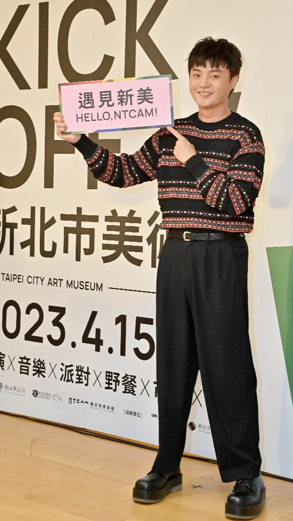 許富凱平常就很愛逛美術館。(圖/寬寬整合行銷提供)