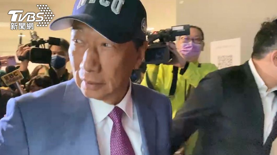 與朱立倫搭檔選2024總統？　郭台銘：不可能